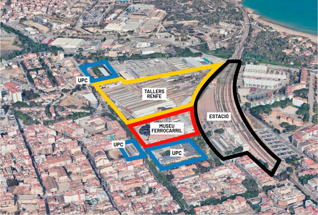 Campus Tren UPC Vilanova